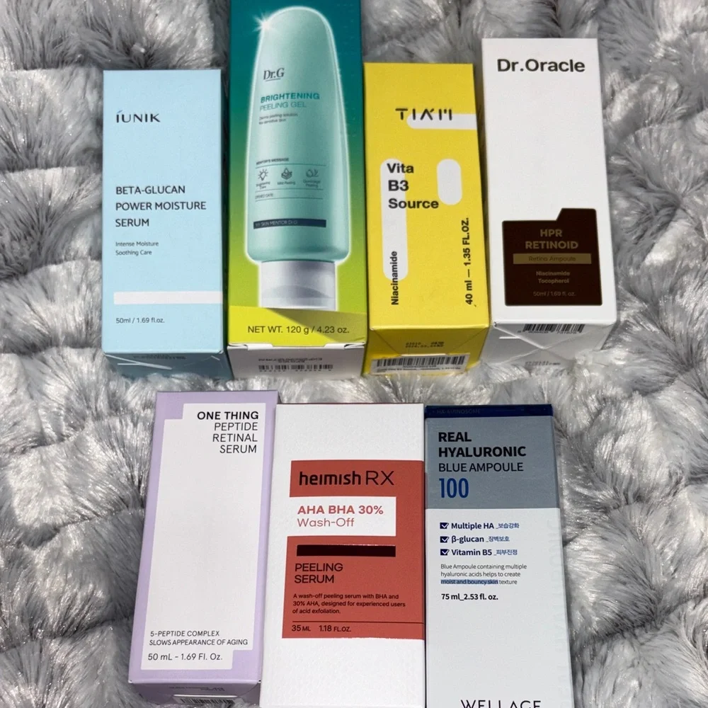 Korean Skincare Serum Bundle